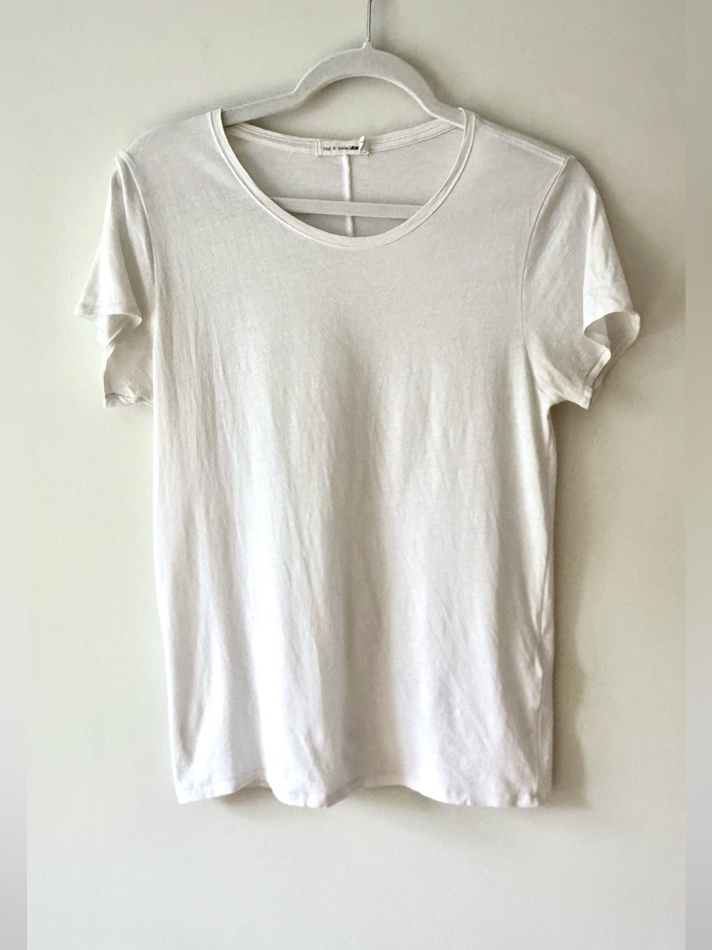 Rag & Bone JEAN White Classic T-Shirt